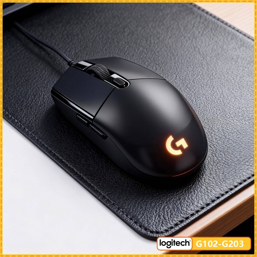 Logitech Mouse G203 - Logitech G203 Wired RGB Gaming Mouse