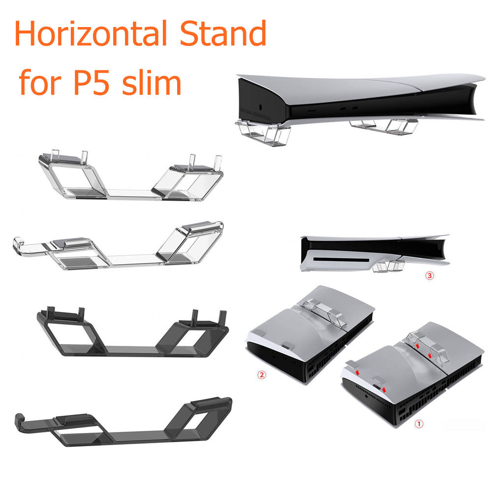 Gaming Accessories Stand - Horizontal Stand for PS5 Slim Digital/Disc