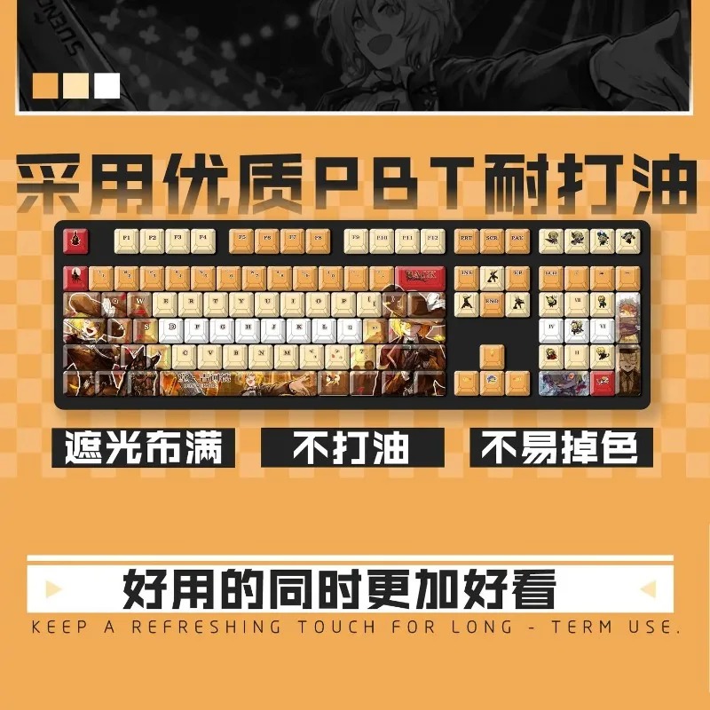 Theme Game Mechanical Keyboard - огляд і ціна Gaming Accessories Anime