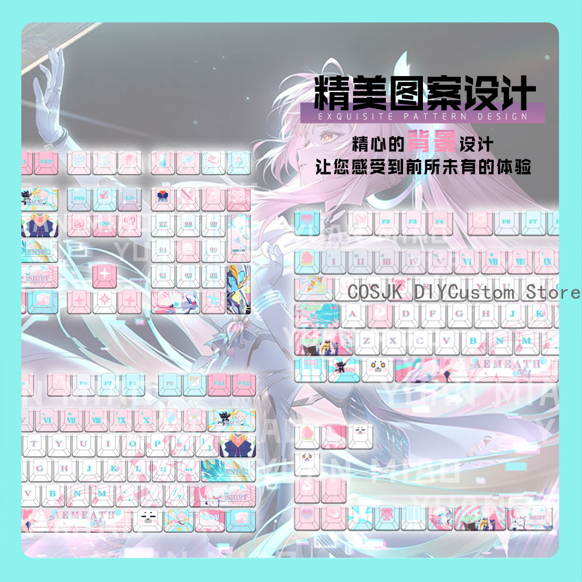 122 Keys Anime Wuthering Waves - огляд і ціна Gaming Accessories Anime
