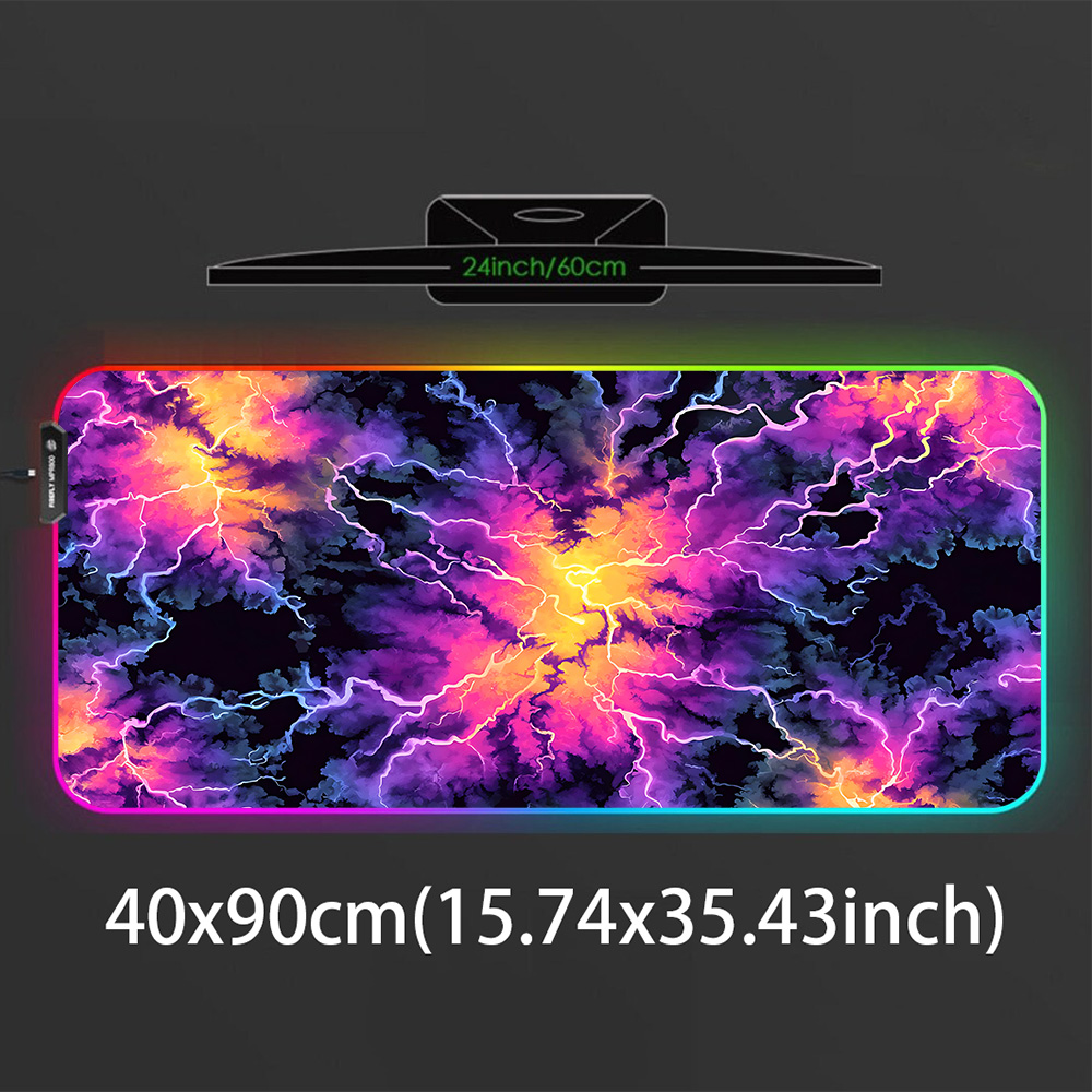 Rgb Xxl Mouse Pad Gaming Desk  - огляд і ціна Gaming Accessories Images