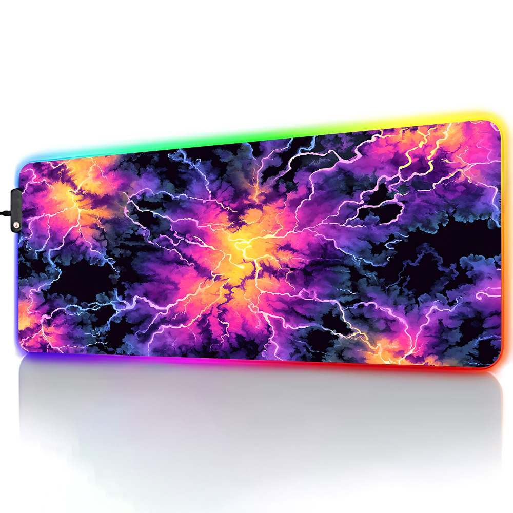 Rgb Xxl Mouse Pad Gaming Desk  - огляд і ціна Gaming Accessories Images