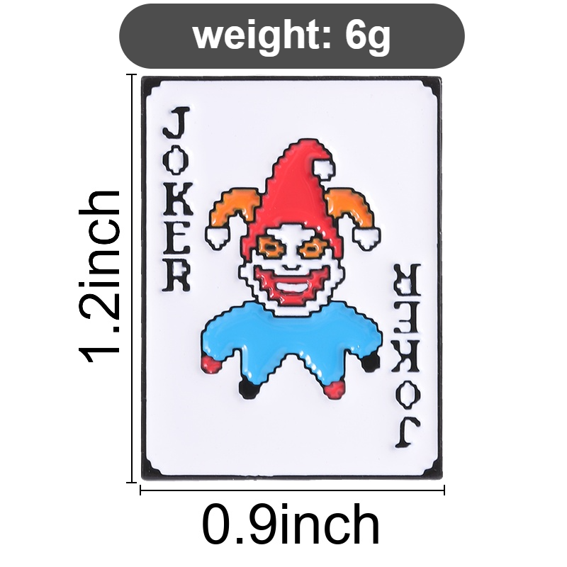Poker Joker Enamel Pins Pixel  - огляд і ціна Joker Gaming Accessories