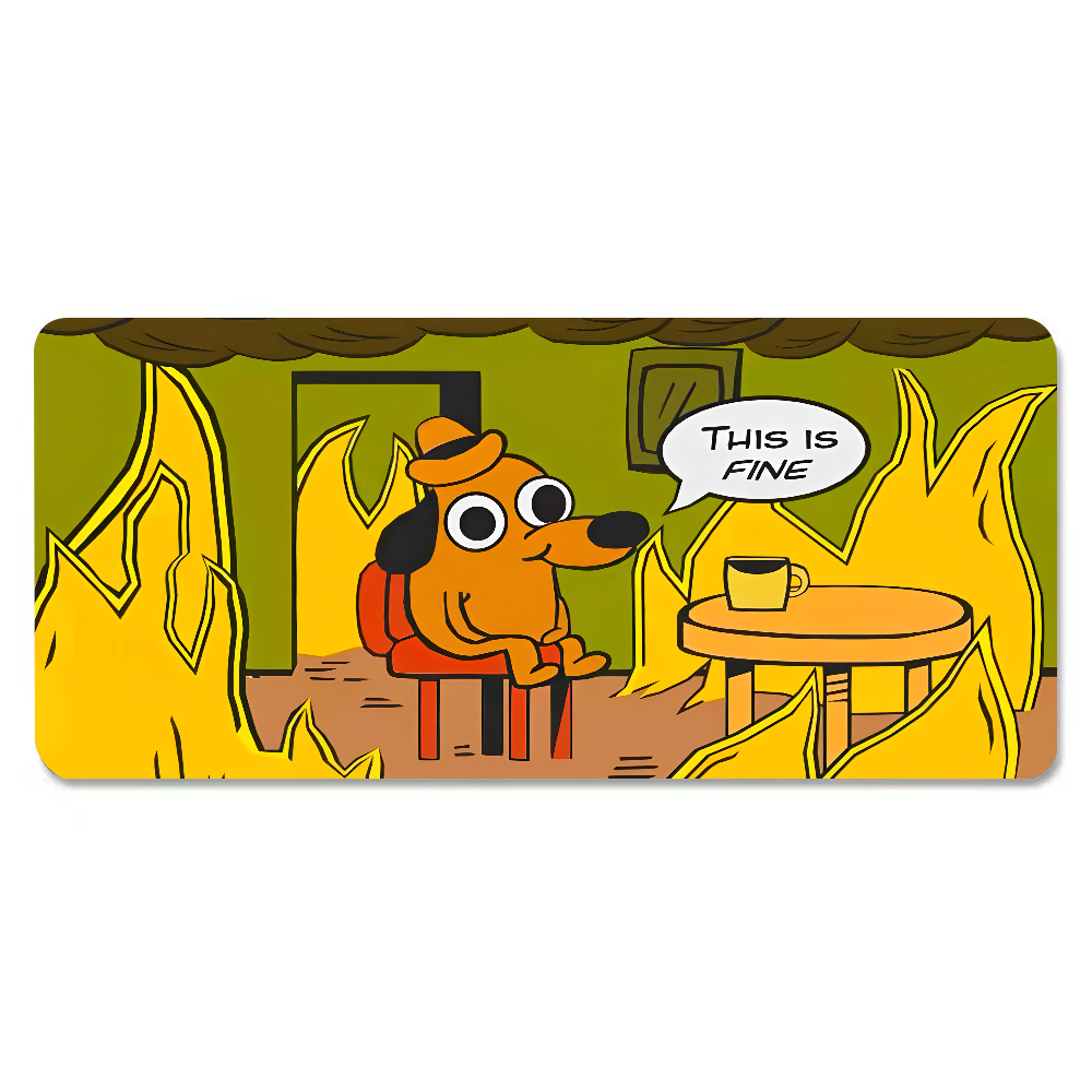 This Is Fine Dog Dachshund Mou - огляд і ціна Gaming Accessories Wholesale