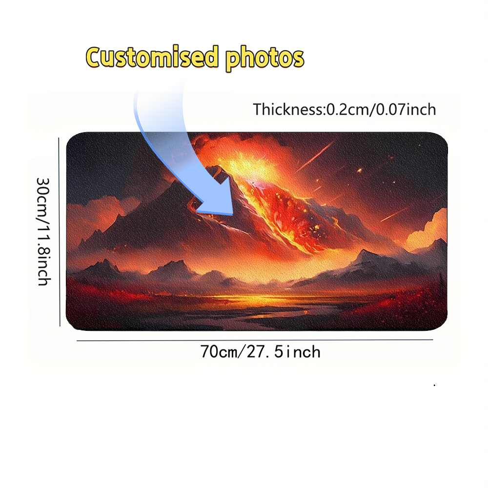 Custom Picture Gaming Desk Mat - огляд і ціна Gaming Accessories Images