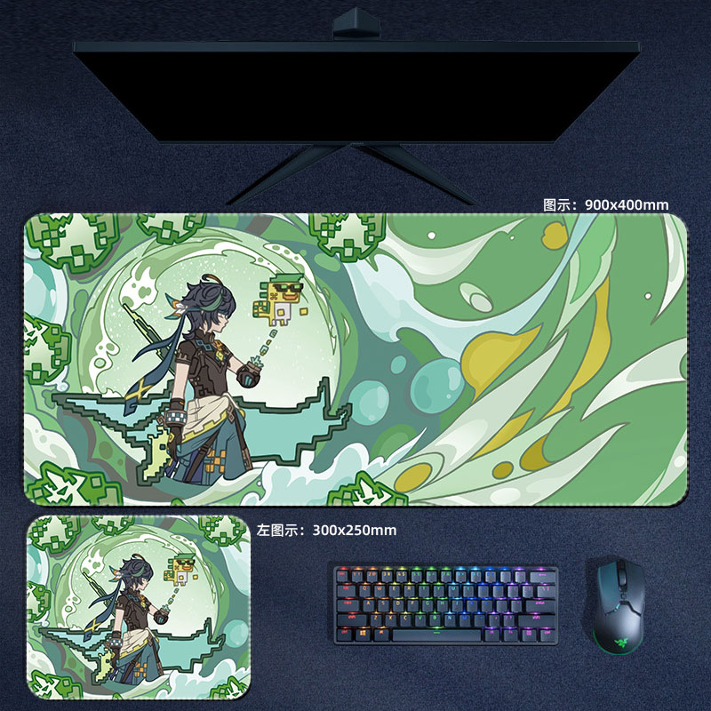 Anime Genshin Impact Mouse Pad - огляд і ціна Gaming Accessories Japan