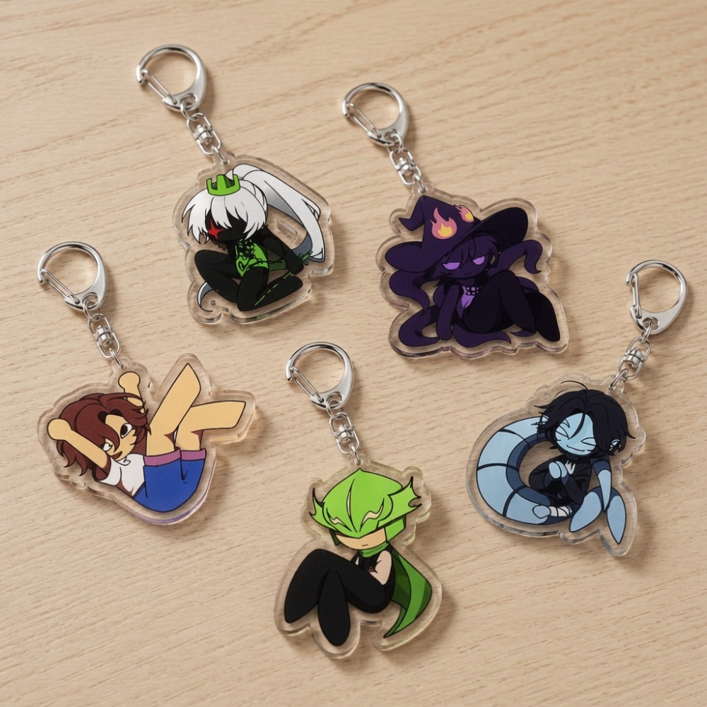 Cute Cartoon Chibi Keychains A - огляд і ціна Gaming Accessories Wholesale
