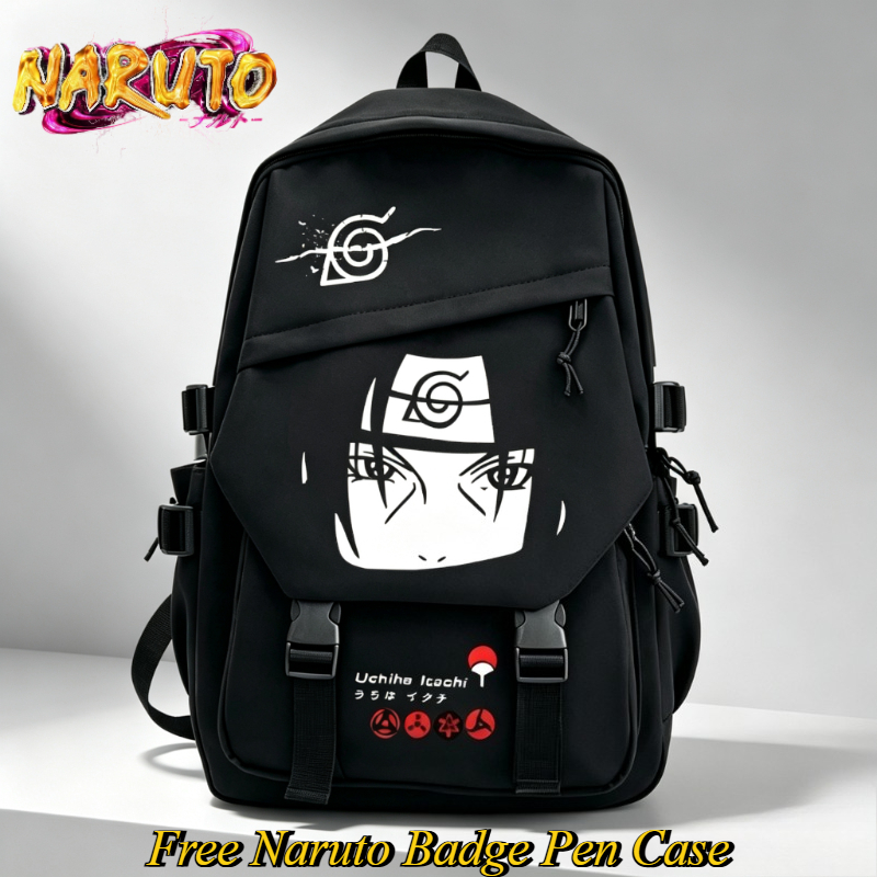 NARUTO Cartoon Backpack Two-di - огляд і ціна Gaming Accessories Anime